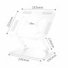 Podstawka pod laptopa, regulowana, ergonomiczna 10-17 cali LAPTOP STAND MT2661W (biała)